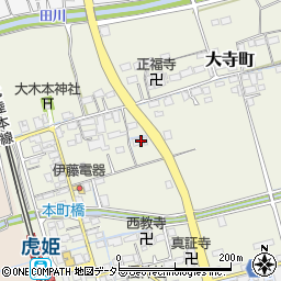 滋賀県長浜市大寺町717周辺の地図