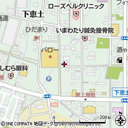 岐阜県可児市下恵土3004周辺の地図