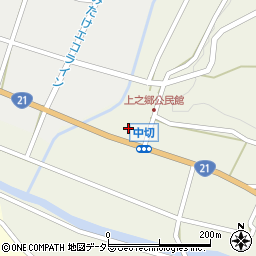 上之郷郵便局周辺の地図