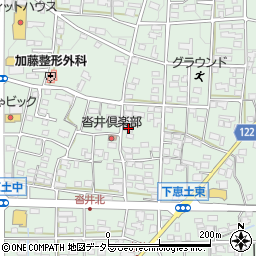 岐阜県可児市下恵土1052周辺の地図