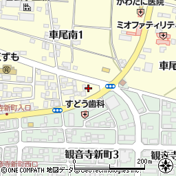 中央建設株式会社　米子店周辺の地図