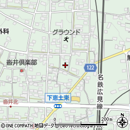岐阜県可児市下恵土971-24周辺の地図