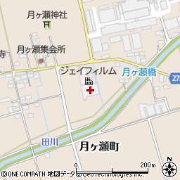 滋賀県長浜市月ヶ瀬町1周辺の地図