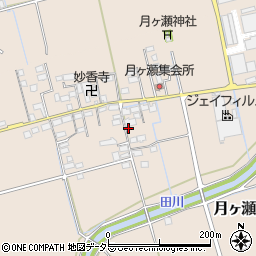滋賀県長浜市月ヶ瀬町474周辺の地図