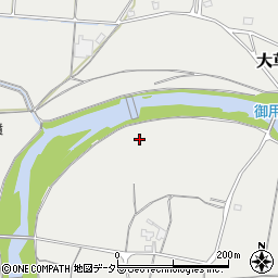 島根県松江市大草町周辺の地図