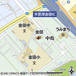 清和大学　附属金田幼稚園周辺の地図