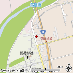 滋賀県長浜市月ヶ瀬町266周辺の地図