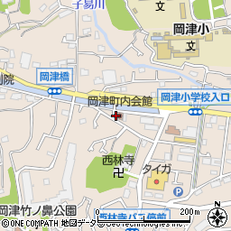 神奈川県横浜市泉区岡津町1452周辺の地図
