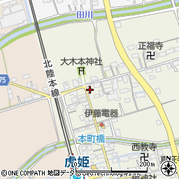 滋賀県長浜市大寺町1002周辺の地図