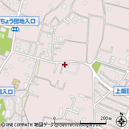 神奈川県横浜市泉区上飯田町2445周辺の地図