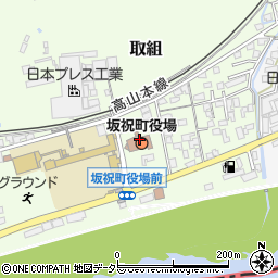 岐阜県加茂郡坂祝町周辺の地図