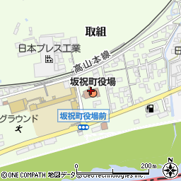 岐阜県坂祝町（加茂郡）周辺の地図