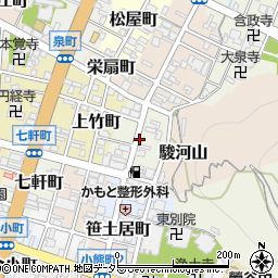 岐阜県岐阜市常盤町周辺の地図