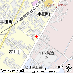 島根県出雲市平田町2010-12周辺の地図