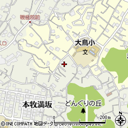 神奈川県横浜市中区本牧満坂138周辺の地図