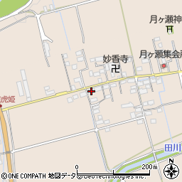滋賀県長浜市月ヶ瀬町415周辺の地図