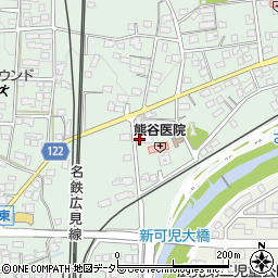 岐阜県可児市下恵土183周辺の地図