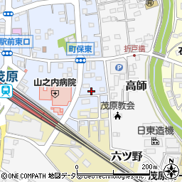 千葉県茂原市町保3-158周辺の地図