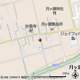 滋賀県長浜市月ヶ瀬町432周辺の地図