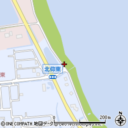 今津百瀬川園地公衆トイレ周辺の地図