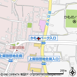 ファミリーマート泉上飯田町店周辺の地図