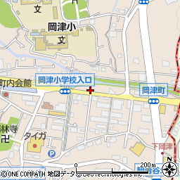 神奈川県横浜市泉区岡津町185周辺の地図