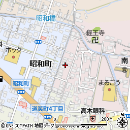 鳥取県米子市陽田町周辺の地図