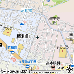 鳥取県米子市陽田町周辺の地図