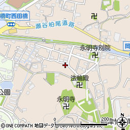 神奈川県横浜市泉区岡津町1592周辺の地図