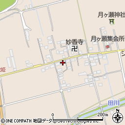 滋賀県長浜市月ヶ瀬町416周辺の地図
