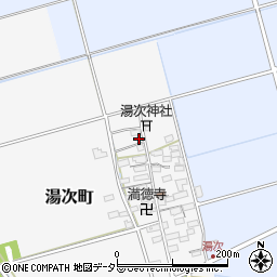滋賀県長浜市湯次町33周辺の地図