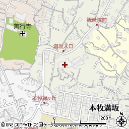 クレストフォルム横濱山手周辺の地図