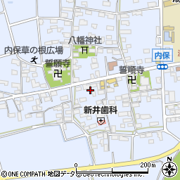 滋賀県長浜市内保町1384周辺の地図
