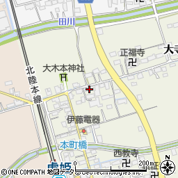 滋賀県長浜市大寺町707周辺の地図