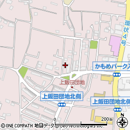 神奈川県横浜市泉区上飯田町2183周辺の地図