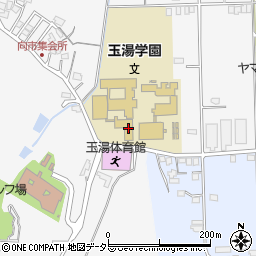 松江市立　玉湯学園周辺の地図