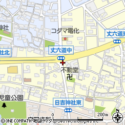 井田周辺の地図