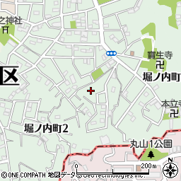 神奈川県横浜市南区堀ノ内町周辺の地図
