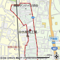 中外電気工業株式会社　神奈川工場周辺の地図