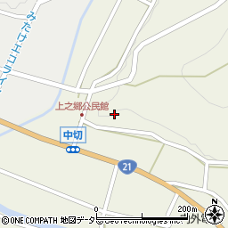 岐阜県可児郡御嵩町中切1407周辺の地図