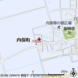 滋賀県長浜市内保町1925周辺の地図