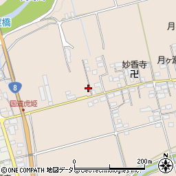 滋賀県長浜市月ヶ瀬町237周辺の地図