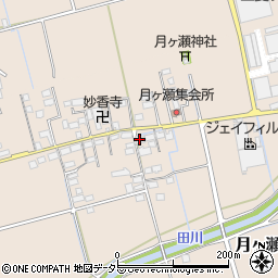 滋賀県長浜市月ヶ瀬町476周辺の地図