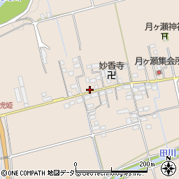 滋賀県長浜市月ヶ瀬町216周辺の地図