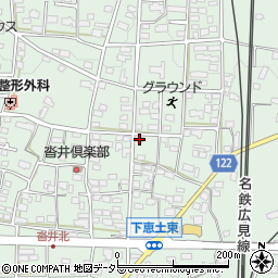 岐阜県可児市下恵土966周辺の地図