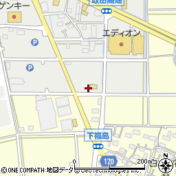 岐阜県本巣市政田1547周辺の地図