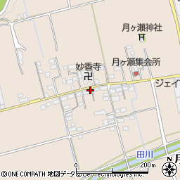 滋賀県長浜市月ヶ瀬町428周辺の地図