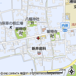 滋賀県長浜市内保町1385周辺の地図