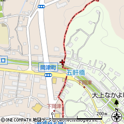 神奈川県横浜市泉区岡津町2434周辺の地図