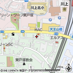 東戸塚学童クラブ周辺の地図